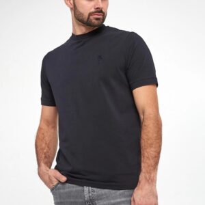 T-Shirt KARL LAGERFELD – Granatowa