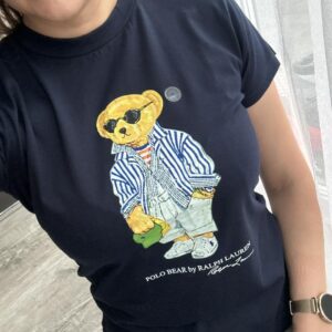 T-Shirt POLO RALPH LAUREN – Granatowa