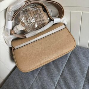 Listonoszka Michael Kors Jet Set Travel Small Crossbody with Pouch Leather Carmel