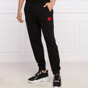 Męskie spodnie dresowe DOAK 212 Slim fit HUGO czarne