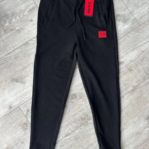 Męskie spodnie dresowe DOAK 212 Slim fit HUGO czarne